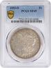 US Dollar 1893-O Morgan Silver Dollar EF45 PCGS None -
