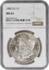 US Dollar 1882-CC Morgan Silver Dollar MS63 NGC None -