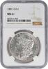 US Dollar 1891-O Morgan Silver Dollar MS61 NGC None -