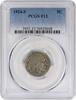 US Nickel 1924-S Buffalo Nickel F12 PCGS None -