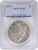 US Dollar 1927-S Peace Silver Dollar EF45 PCGS None -