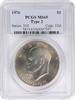 US Dollar 1976 Eisenhower Dollar Type 2 MS65 PCGS None -