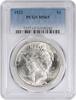 US Dollar 1922 No Mint Mark 1922 Peace Silver Dollar MS65 PCGS None MS65 1,500.05 元  ＋  428.58 元 运费