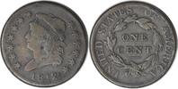 US Cent 1812 Large Cent VF Uncertified #320 None -