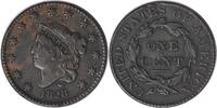 US Cent 1828 Large Cent Large Date EF Uncertified #141 None -
