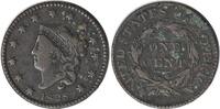 US Cent 1828 Large Cent Small Date VG Uncertified #147 None -