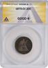 US Twenty Cent 1875-CC Twenty Cent Silver Piece G06 ANACS None -