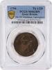 US 1795 Great Britain Conder Token 1/2 Penny Middlesex Lackington's MS63BN PCGS -
