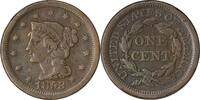 US Cent 1853 Large Cent VF Uncertified None -