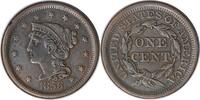 US Cent 1856 Large Cent EF Uncertified None -
