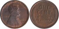 US Cent 1913 Lincoln Cent MS63 Uncertified None -