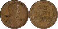 US Cent 1915 Lincoln Cent VF Uncertified None -