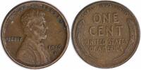 US Cent 1916-S Lincoln Cent EF Uncertified None -