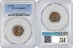 US Cent 1917-D Lincoln Cent MS64BN PCGS None -