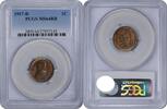 US Cent 1917-D Lincoln Cent MS64RB PCGS None -