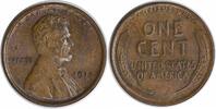 US Cent 1918 Lincoln Cent AU Uncertified None -