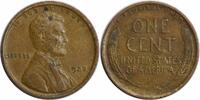 US Cent 1920 Lincoln Cent EF Uncertified None -