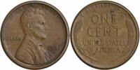 US Cent 1921-S Lincoln Cent Choice EF Uncertified None -
