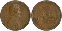 US Cent 1929-D Lincoln Cent EF Uncertified None -