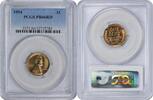 US Cent 1954 Lincoln Cent PR66RD PCGS None -