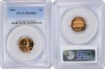 US Cent 1964 Lincoln Cent PR68RD PCGS None -