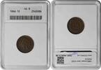 US Cent 1866 Indian Cent VG08 ANACS None -