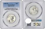 US Quarter 1951-D Washington Silver Quarter DDO FS-101 MS64 PCGS None -