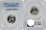 US Quarter 1956 Washington Silver Quarter Reverse Die Gouge FS-701 PR67 PCGS None -