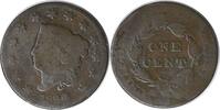 US Cent 1824/2 Large Cent AG Uncertified None -