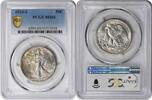 US Half Dollar 1934-S Walking Liberty Silver Half Dollar MS65 PCGS None -