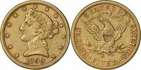 US Five Dollar 1899-S $5 Gold Liberty Head EF Uncertified #332 None -