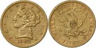 US Five Dollar 1902-S $5 Gold Liberty Head EF Uncertified #1058 None -