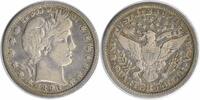 US Quarter 1896-O Barber Silver Quarter VF Uncertified #308 None -
