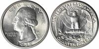 US Quarter 1935-S Washington Silver Quarter MS64 Uncertified #1211 None -