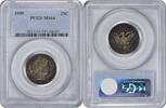 US Quarter 1909 Barber Silver Quarter MS64 PCGS None -