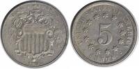 US Nickel 1872 Shield Nickel DDO FS-101 AU Uncertified #107 None -