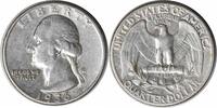 US Quarter 1936 Washington Silver Quarter DDO FS-101 EF Uncertified #209 None -