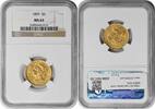 US Five Dollar 1899 $5 Gold Liberty Head MS63 NGC None -