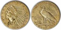 US Two and a Half Dollar 1914-D $2.50 Gold Indian EF Uncertified #952 None -