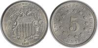 US Nickel 1872 Shield Nickel DDO ?-O-III MS64 Uncertified #1216 None -