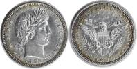 US Quarter 1892 Barber Silver Quarter DDR MS63 Uncertified #1135 None -