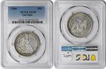 US Half Dollar 1846 Liberty Seated Silver Half Dollar Tall Date AU55 PCGS None -