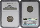 US Nickel 1883 Shield Nickel MS61 NGC None -