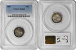US Dime 1887 Liberty Seated Silver Dime MS66 PCGS None -
