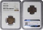US Two Cent 1870 Two Cent Piece MS64RB NGC None -