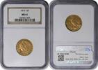 US Five Dollar 1911 $5 Gold Indian MS61 NGC None -