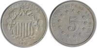 US Nickel 1876 Shield Nickel DDO FS-102 VF Uncertified #126 None -