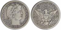US Quarter 1914-S Barber Silver Quarter F Uncertified #1046 None -