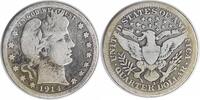 US Quarter 1914-S Barber Silver Quarter VG Uncertified #1107 None -