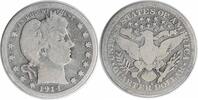 US Quarter 1914-S Barber Silver Quarter VG Uncertified #1118 None -